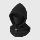 warm hat with neck mask