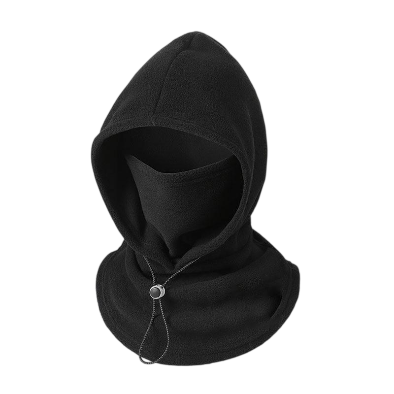 warm hat with neck mask