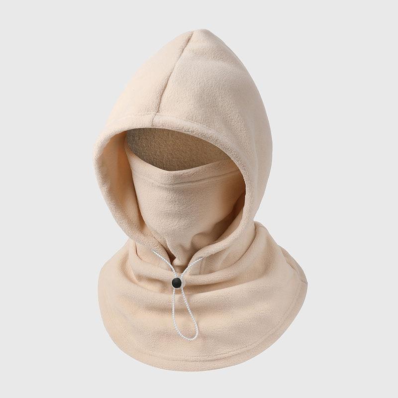 warm hat with neck mask
